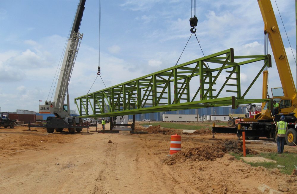 Structural Steel On Crane